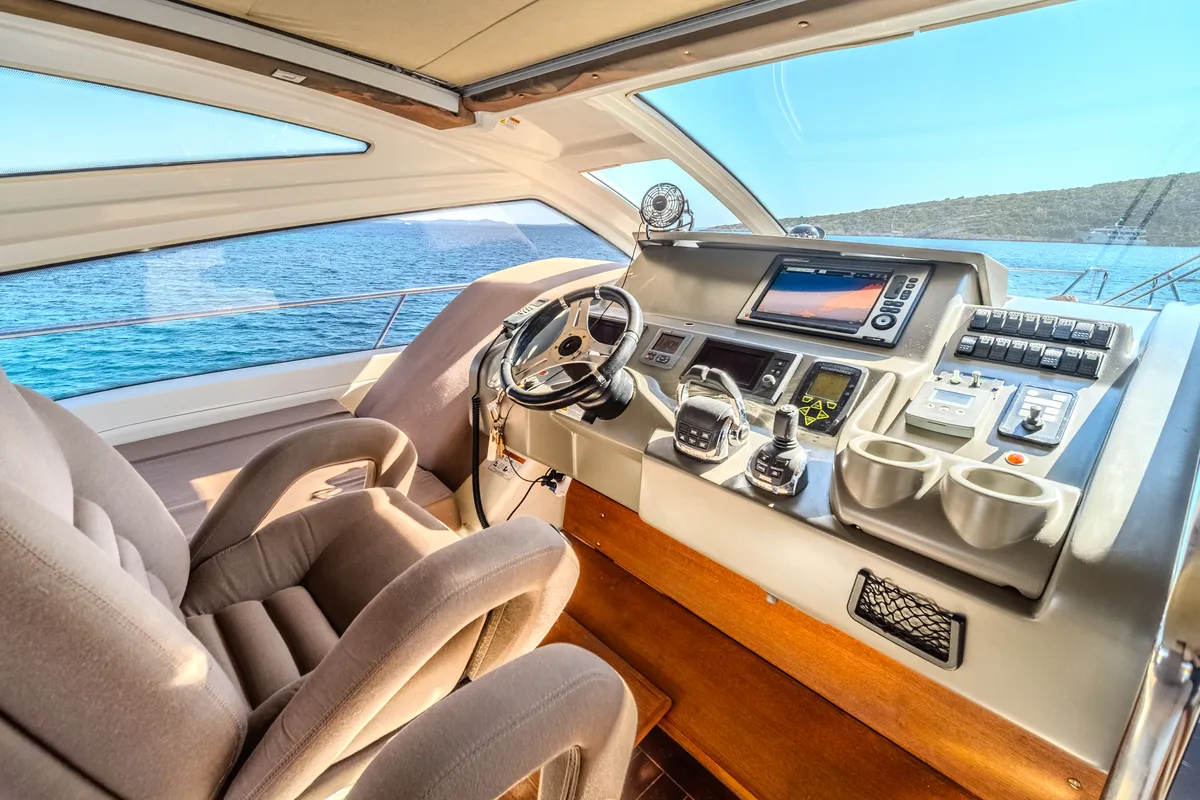 Darling Barbara, a Cranchi Cranchi 56 ST yacht at Split, Croatia