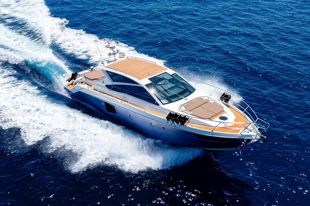 Darling Barbara, a Cranchi Cranchi 56 ST yacht at Split, Croatia