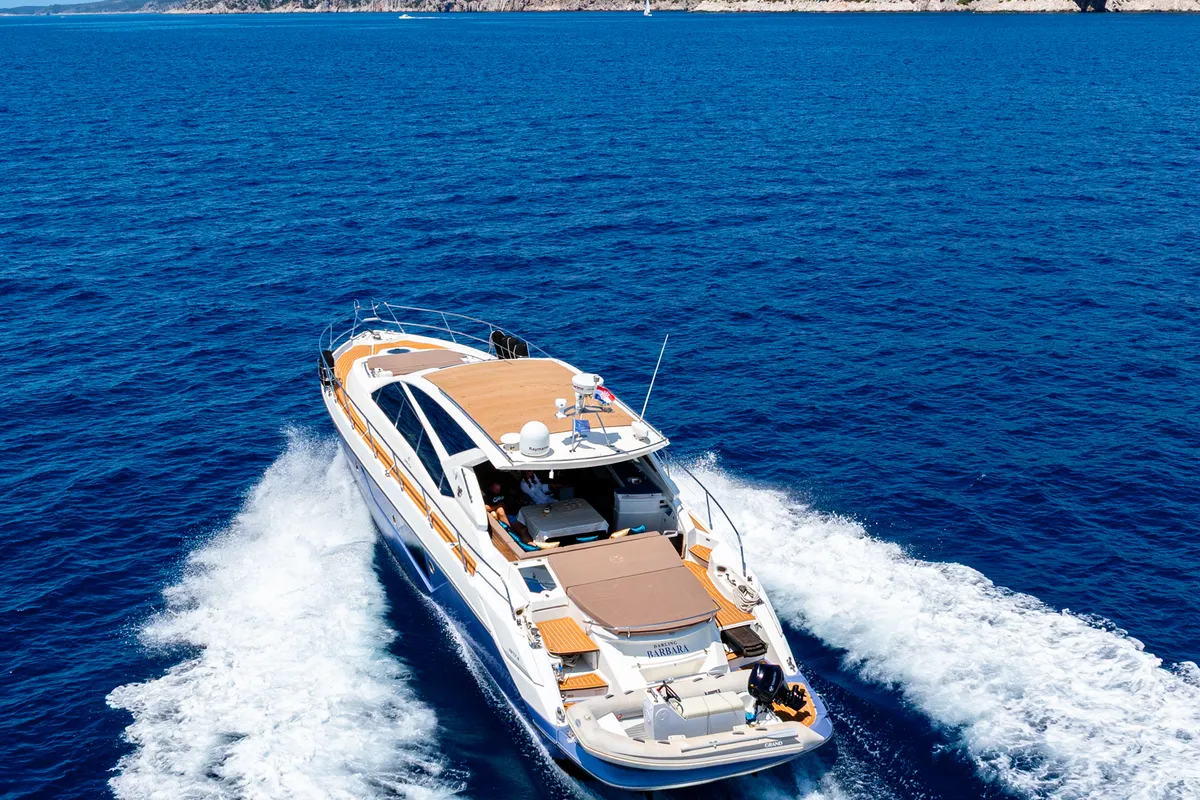 Darling Barbara, a Cranchi Cranchi 56 ST yacht at Split, Croatia