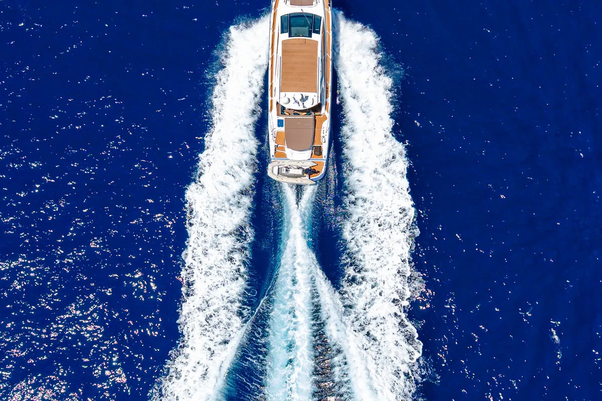 Darling Barbara, a Cranchi Cranchi 56 ST yacht at Split, Croatia