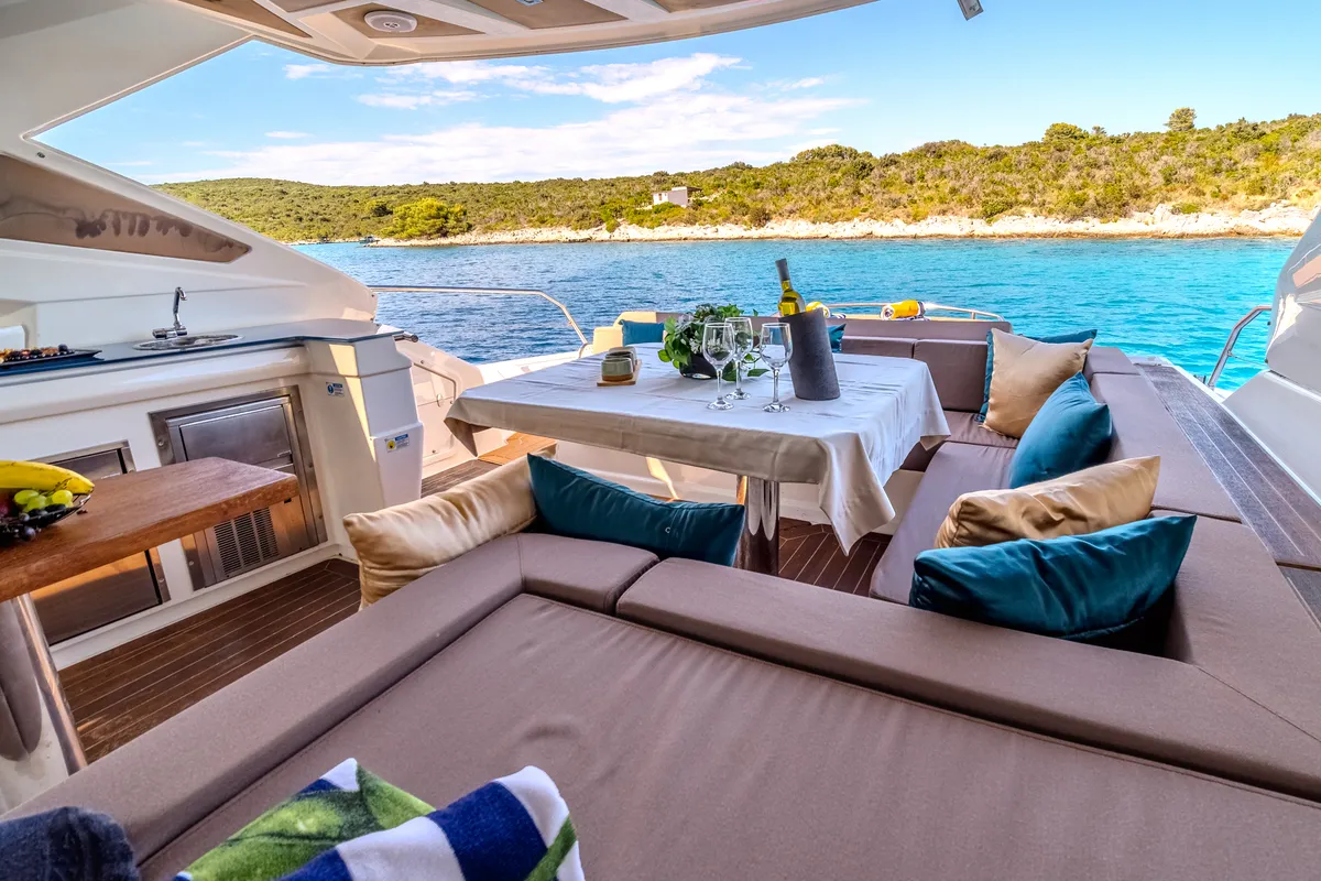 Darling Barbara, a Cranchi Cranchi 56 ST yacht at Split, Croatia
