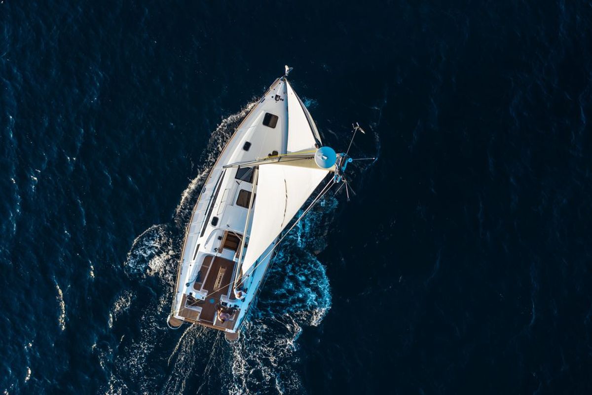Baby Shark, a Elan Impression 40.1 sailboat at Zadar, Croatia