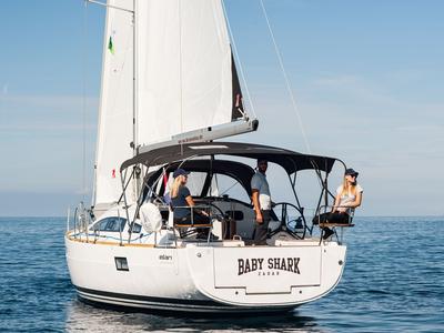 Baby Shark, a Elan Impression 40.1 sailboat at Zadar, Croatia