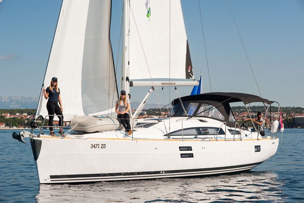 Baby Shark, a Elan Impression 40.1 sailboat at Zadar, Croatia