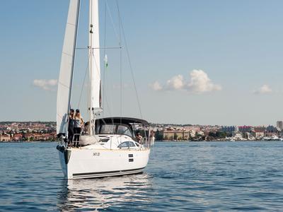 Baby Shark, a Elan Impression 40.1 sailboat at Zadar, Croatia