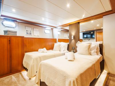 Cabin on San Limi, a Gulet Motoryacht yacht at Split, Croatia