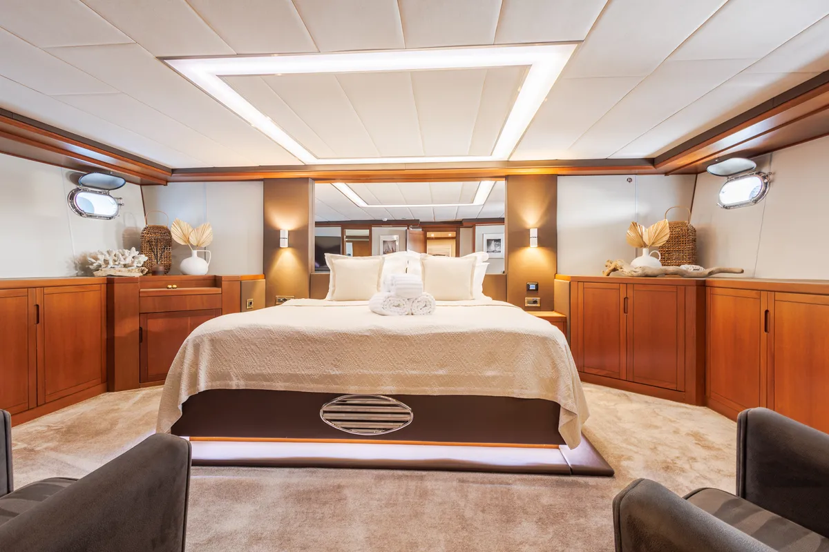 Cabin on San Limi, a Gulet Motoryacht yacht at Split, Croatia