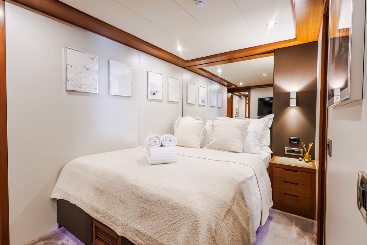 Cabin on San Limi, a Gulet Motoryacht yacht at Split, Croatia