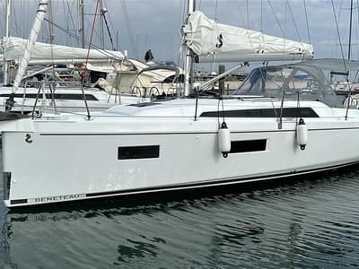 Trapani Vela Club, a Beneteau Oceanis 34.1 sailboat at Trapani, Italy