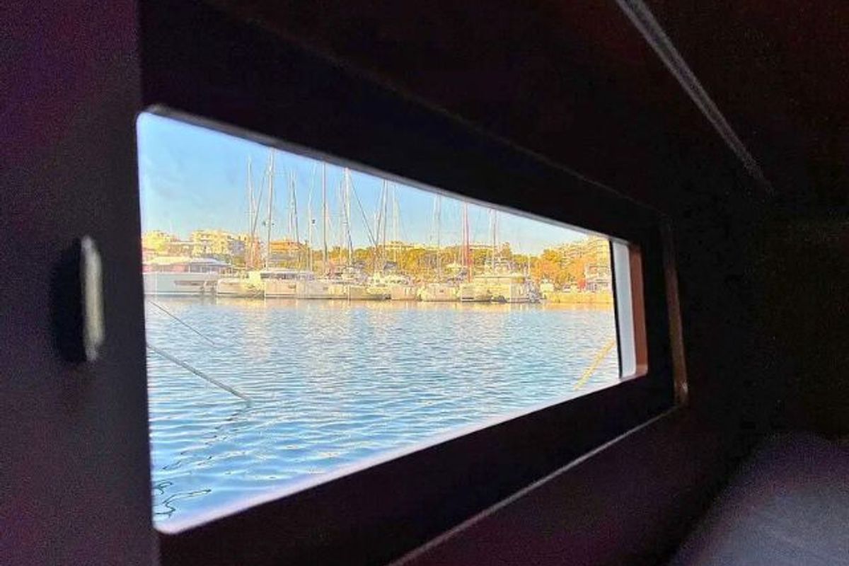 Ostria, a Beneteau Oceanis 46.1 sailboat at Athens, Greece