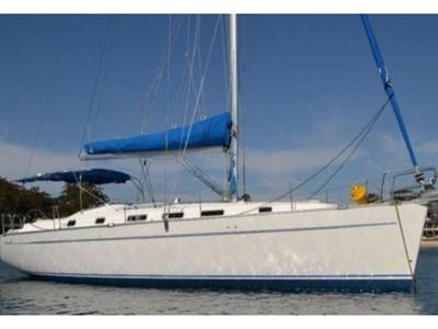 Exterior view of Orion II, a Beneteau Cyclades 43.4 sailboat at Volos Municipality, Greece