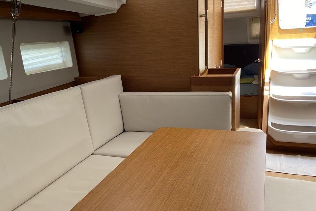 Anda, a Jeanneau Sun Odyssey 440 sailboat at Fethiye, Turkey