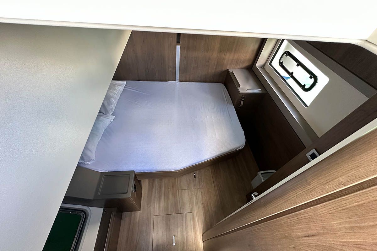 Queen Feta, a Bali 4.8 catamaran at Seychelles, Eden Island Marina, Seychelles