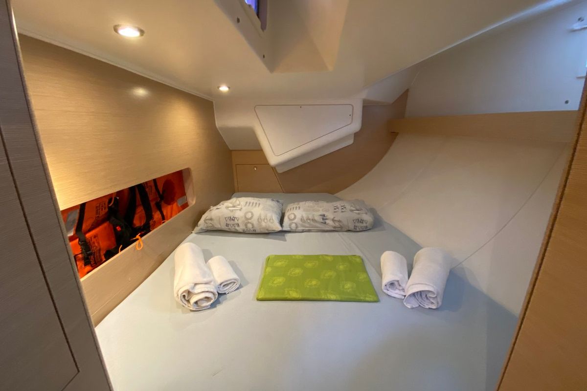 Epoch, a Elan Impression 50 sailboat at Fethiye, Turkey