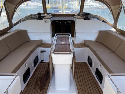 Epoch, a Elan Impression 50 sailboat at Fethiye, Turkey