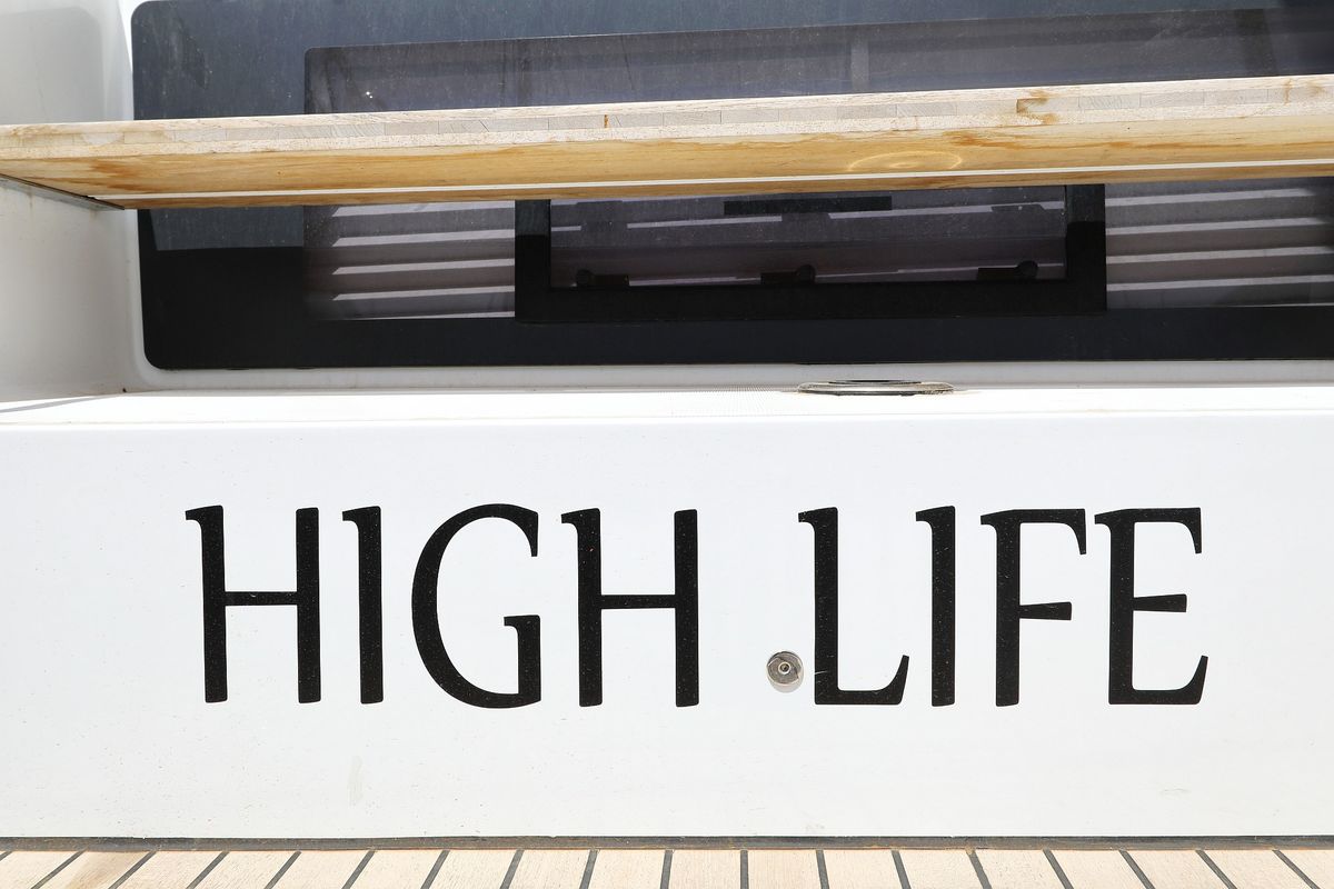 HIGH LIFE, a Lagoon 50 catamaran at Općina Sukošan, Croatia