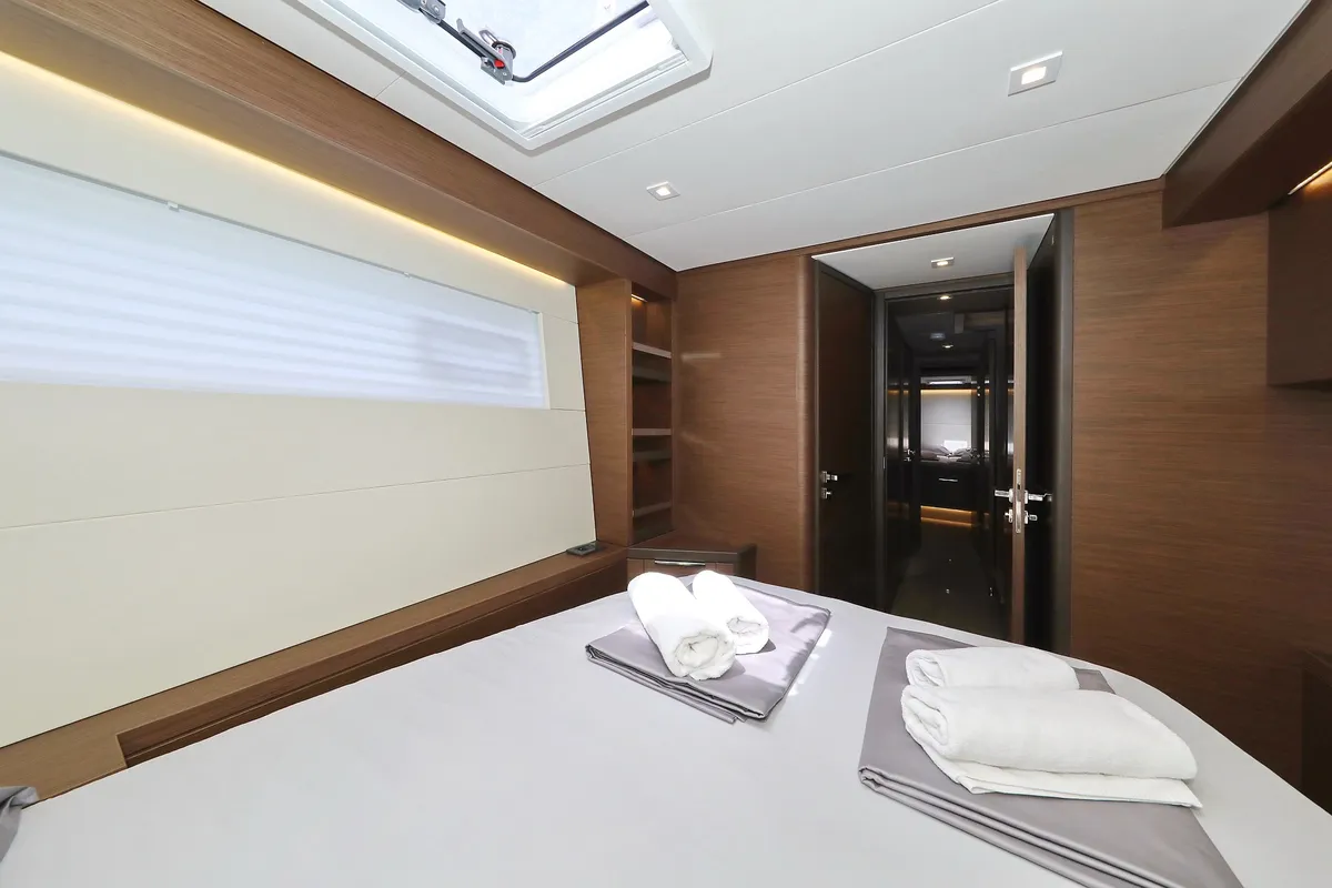 Cabin on HIGH LIFE, a Lagoon 50 catamaran at Općina Sukošan, Croatia