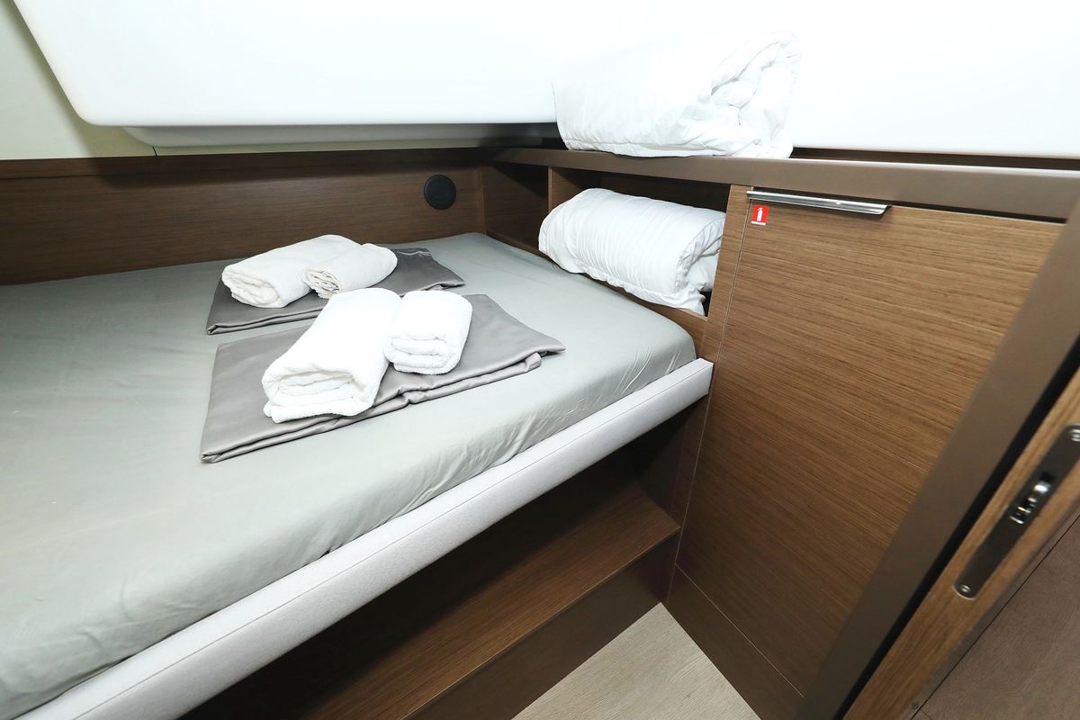 Cabin on HIGH LIFE, a Lagoon 50 catamaran at Općina Sukošan, Croatia