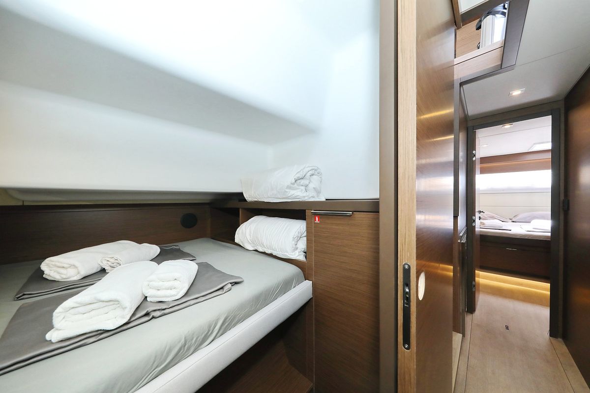 Cabin on HIGH LIFE, a Lagoon 50 catamaran at Općina Sukošan, Croatia