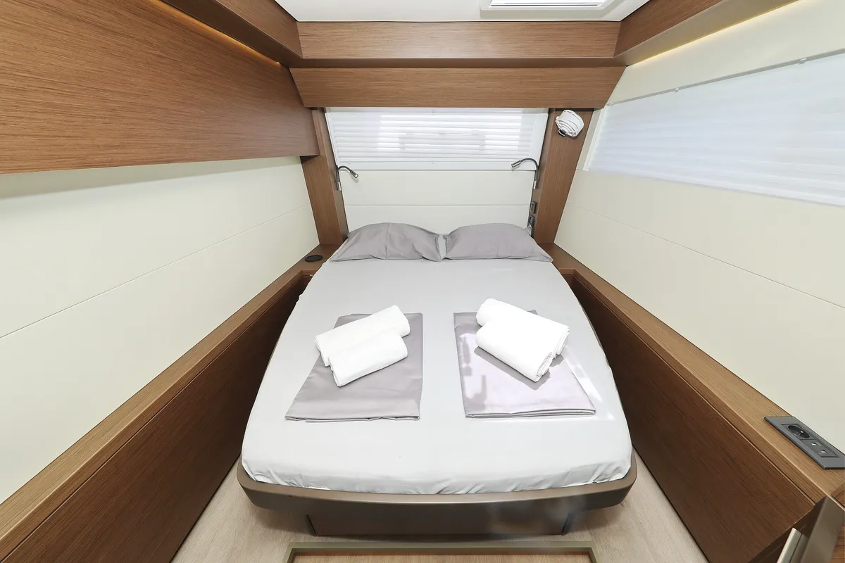 Cabin on HIGH LIFE, a Lagoon 50 catamaran at Općina Sukošan, Croatia