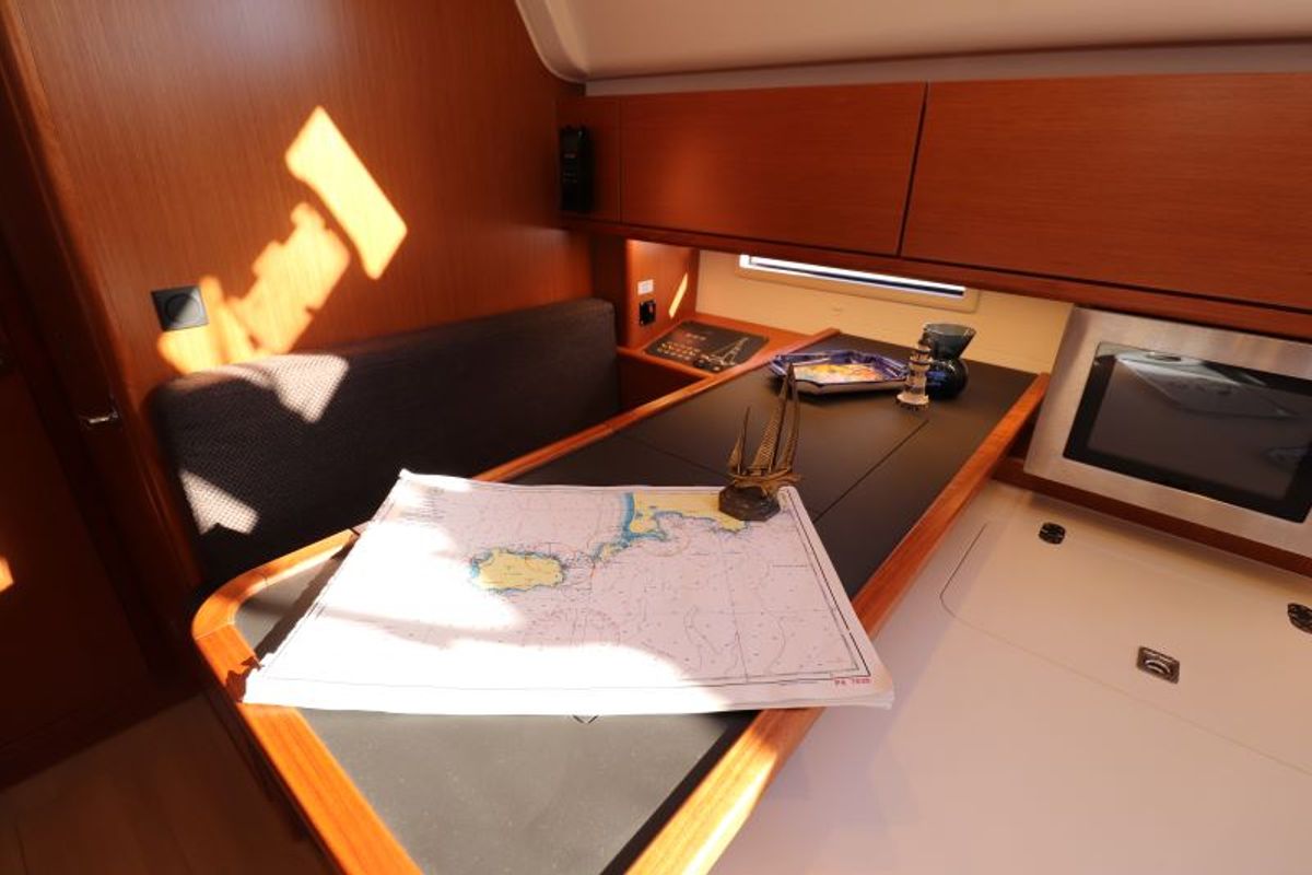 Euphoria, a Bavaria Cruiser 51 sailboat at Castellammare di Stabia, Italy