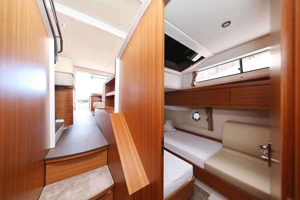 D&D, a Greenline 40 yacht at Grad Biograd na Moru, Croatia