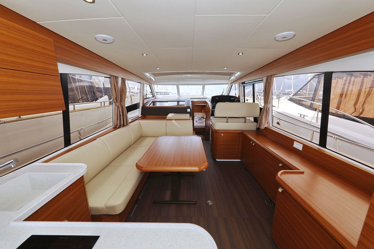 D&D, a Greenline 40 yacht at Grad Biograd na Moru, Croatia