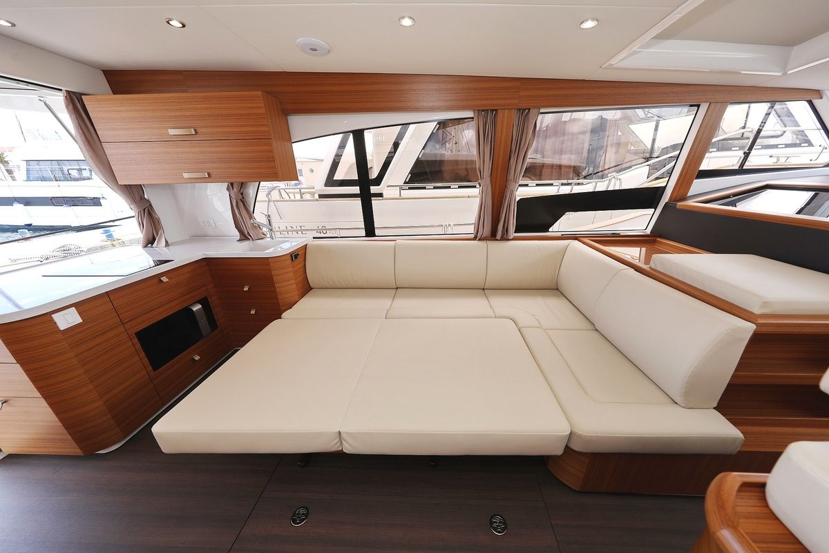 D&D, a Greenline 40 yacht at Grad Biograd na Moru, Croatia