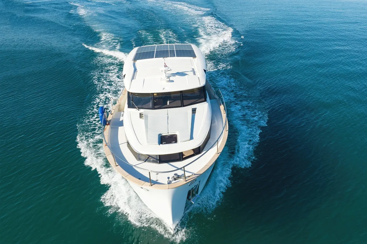 D&D, a Greenline 40 yacht at Grad Biograd na Moru, Croatia