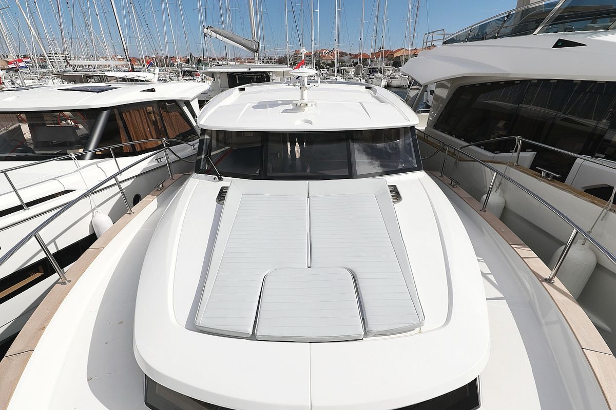D&D, a Greenline 40 yacht at Grad Biograd na Moru, Croatia