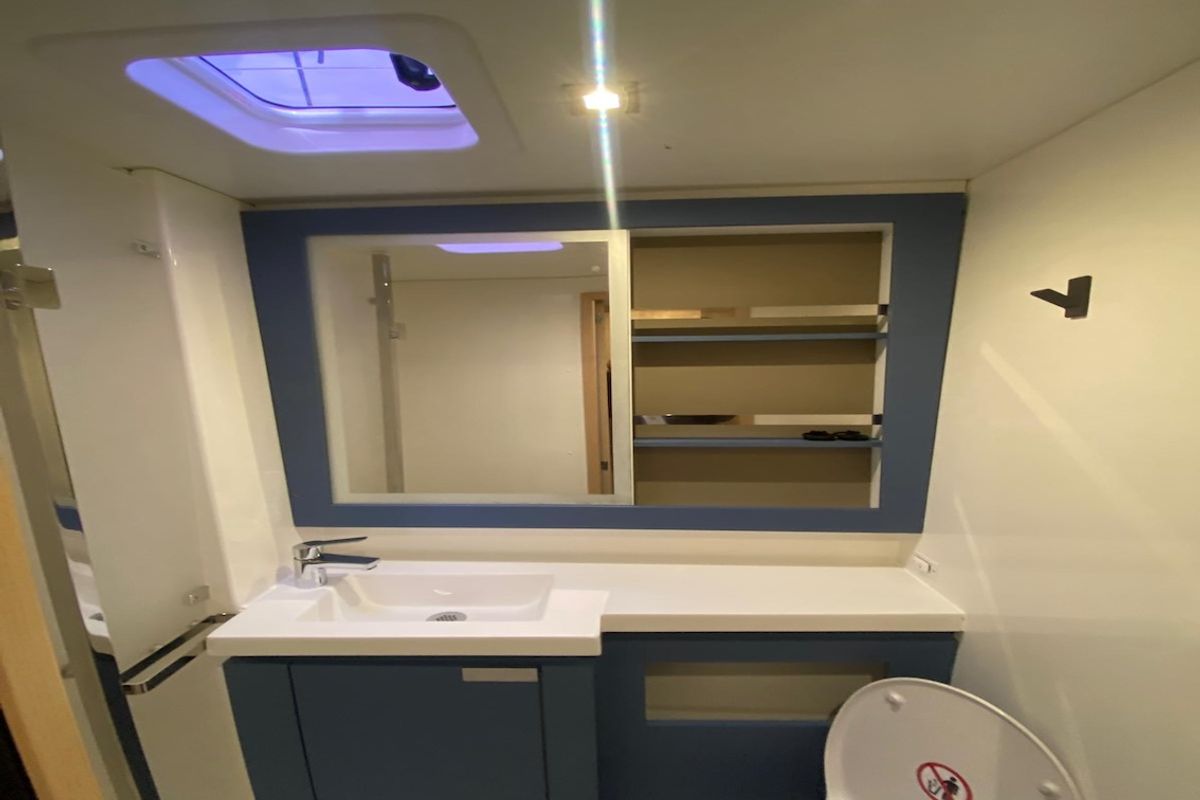 Head on Shavasan, a Fountaine Pajot Elba 45 catamaran at Mai Khao, Thailand