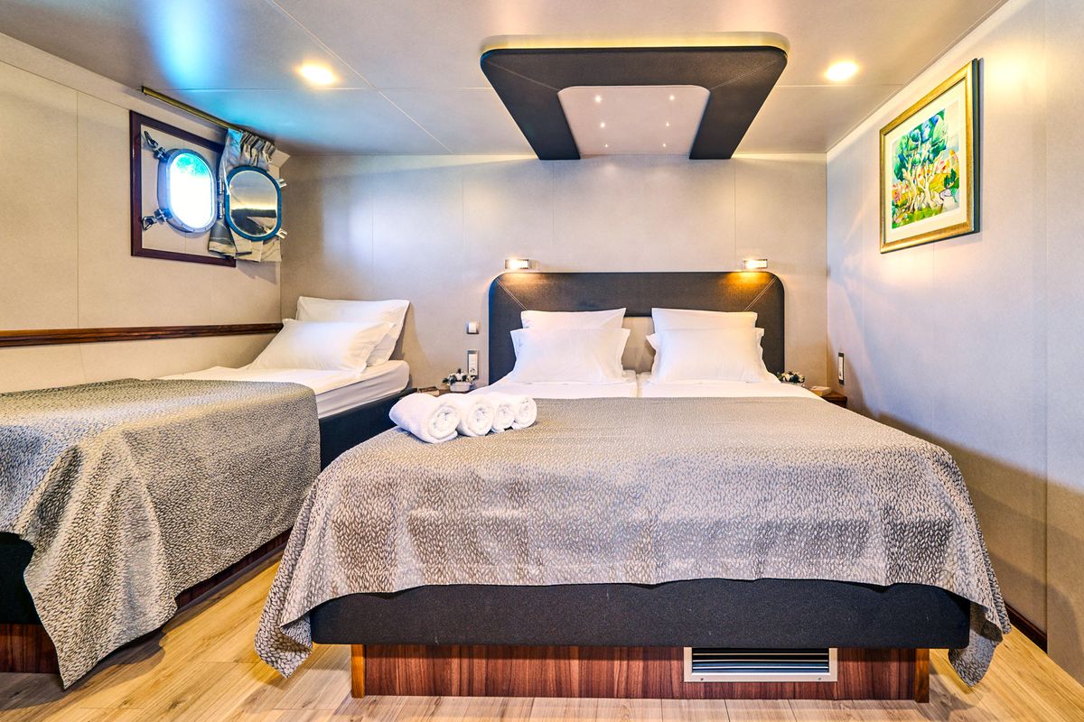 Cabin on Casablanca, a Gulet Motoryacht yacht at Grad Trogir, Croatia