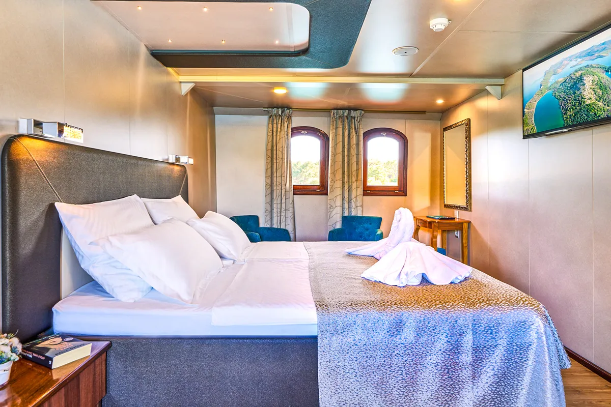 Cabin on Casablanca, a Gulet Motoryacht yacht at Grad Trogir, Croatia