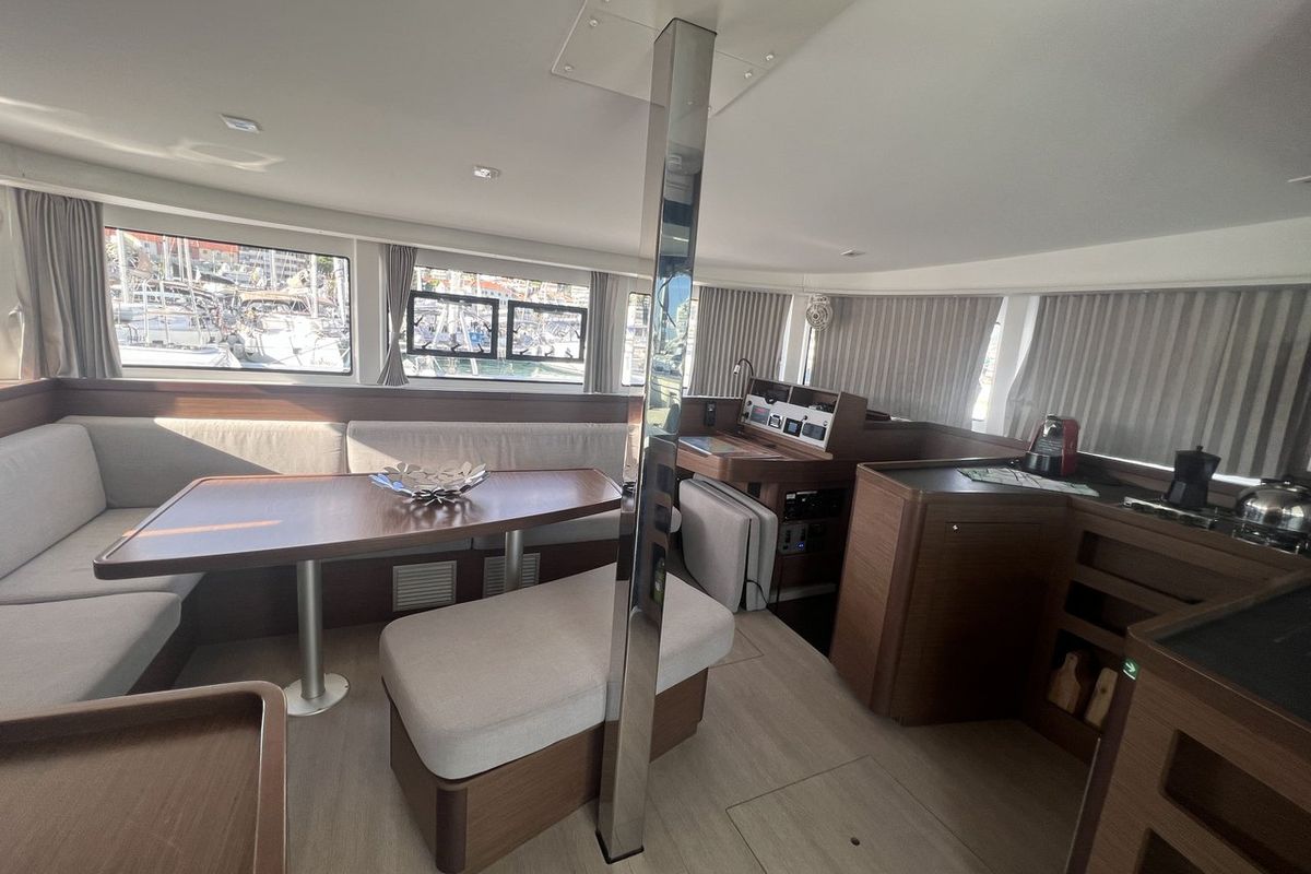 Adventure, a Lagoon 42 catamaran at Split, Croatia