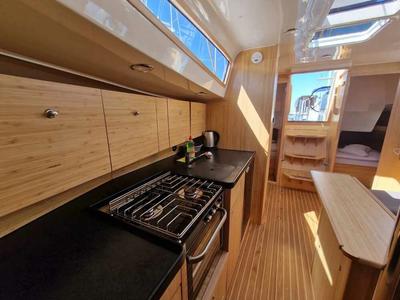 Galley of NN2, a Scandinavia Yachts Scandinavia 35 sailboat at Grad Biograd na Moru, Croatia