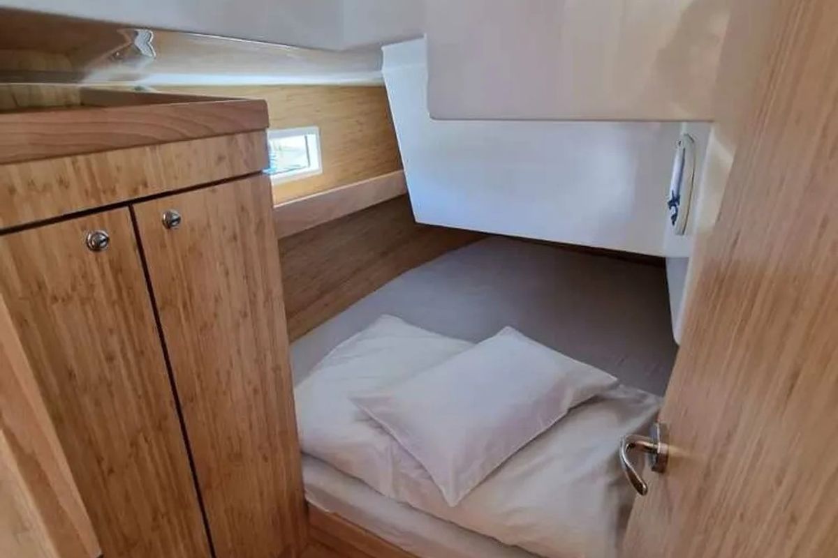 Cabin on NN2, a Scandinavia Yachts Scandinavia 35 sailboat at Grad Biograd na Moru, Croatia