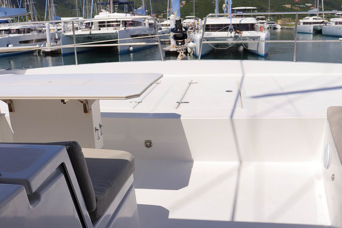 Fortunate Sun, a Bali 4.6 catamaran at Road Town, British Virgin Islands