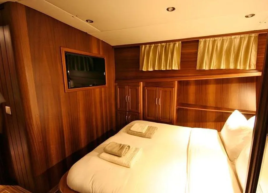 Cabin on Remo, a Custom Made Remo yacht at Bodrum, Turkey