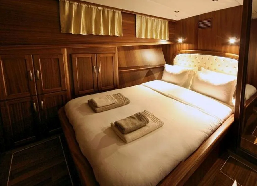 Cabin on Remo, a Custom Made Remo yacht at Bodrum, Turkey