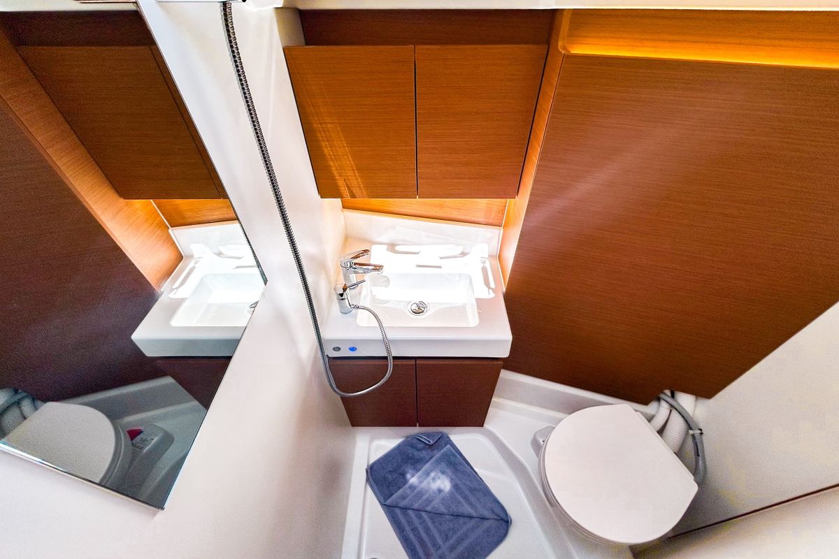 Soca Sleigh, a Jeanneau Sun Odyssey 380 sailboat at Road Town, British Virgin Islands