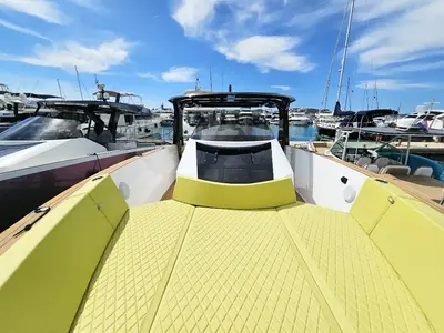 Galley of Leo, a Tesoro Yachts Tesoro T40 motorboat at Seget Donji, Croatia