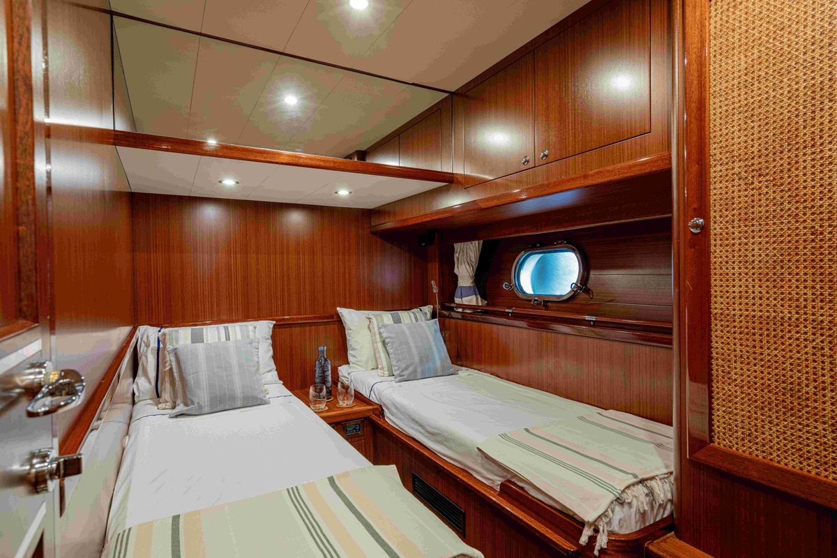 Cabin on Magistra, a Gulet Apreamare 60 yacht at Castellammare di Stabia, Italy