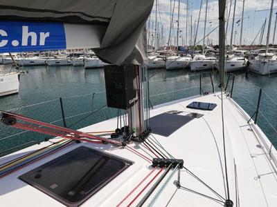 Katina, a Beneteau First 36 sailboat at Grad Biograd na Moru, Croatia