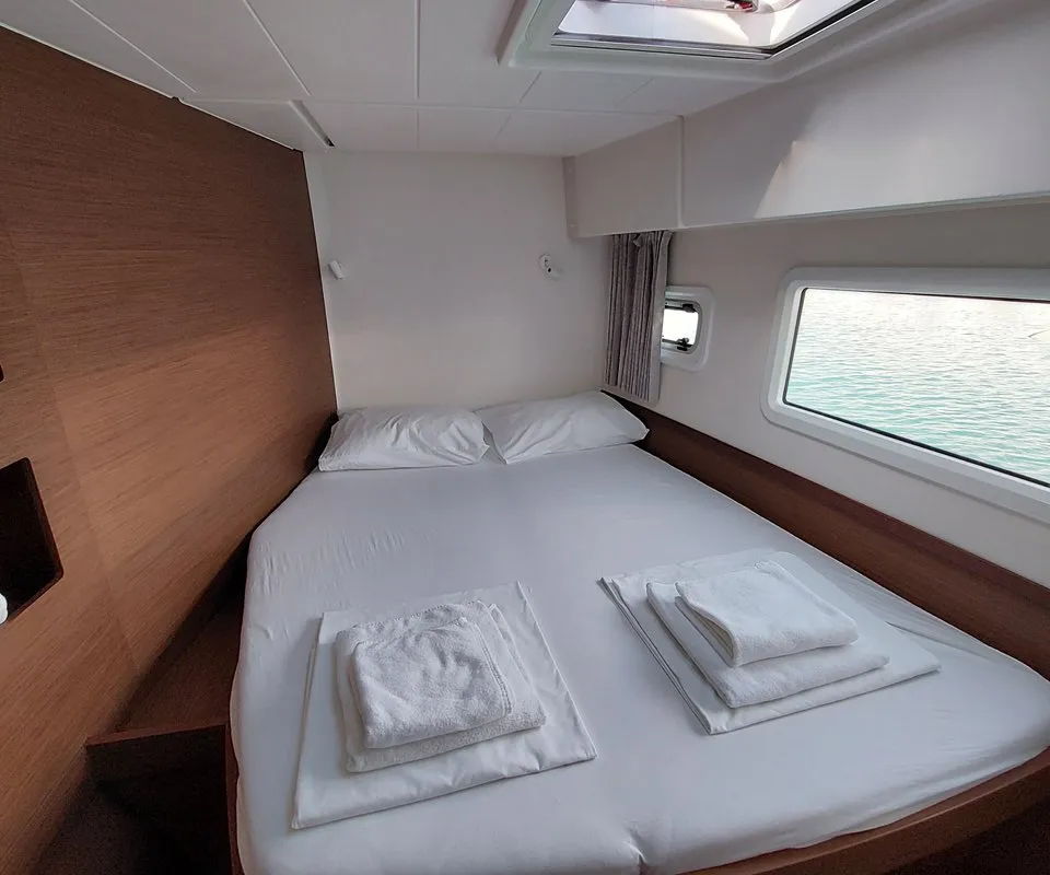 Cabin on Dalmatia Sunrise, a Lagoon 42 catamaran at Općina Sukošan, Croatia