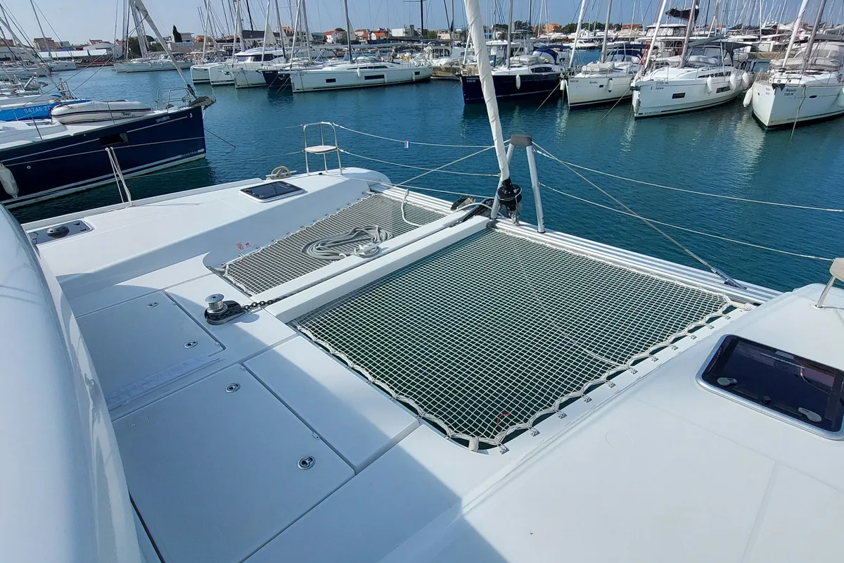 Dalmatia Sunrise, a Lagoon 42 catamaran at Općina Sukošan, Croatia