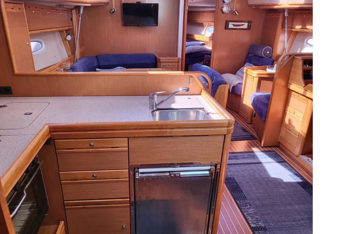 Comfort, a Bavaria Bavaria 44 Vision sailboat at Bergen, Norway