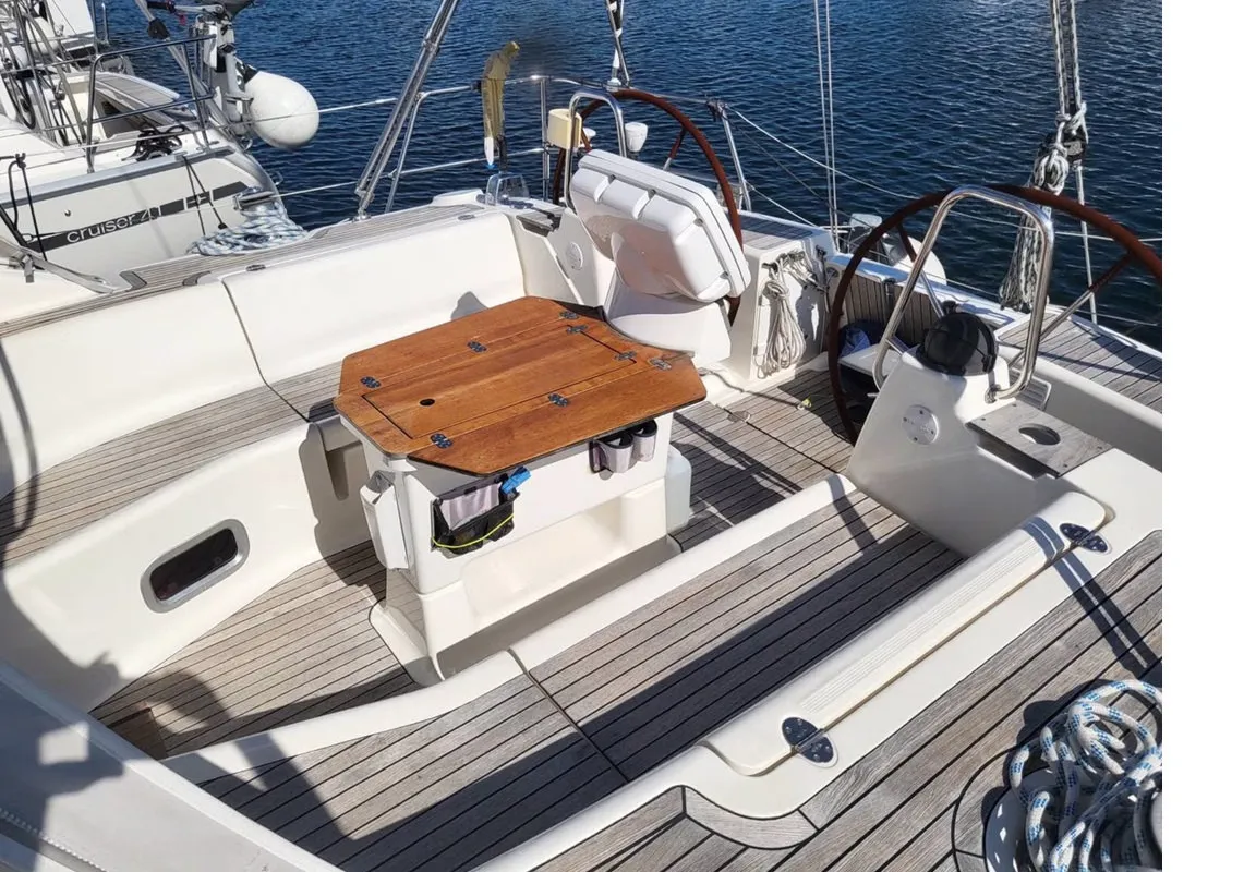 Comfort, a Bavaria Bavaria 44 Vision sailboat at Bergen, Norway