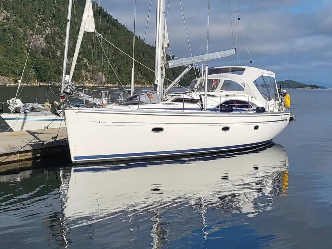Comfort, a Bavaria Bavaria 44 Vision sailboat at Bergen, Norway