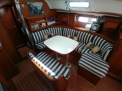 Cabin on Rota, a Beneteau Oceanis 411 sailboat at Sami Municipal Unit, Greece