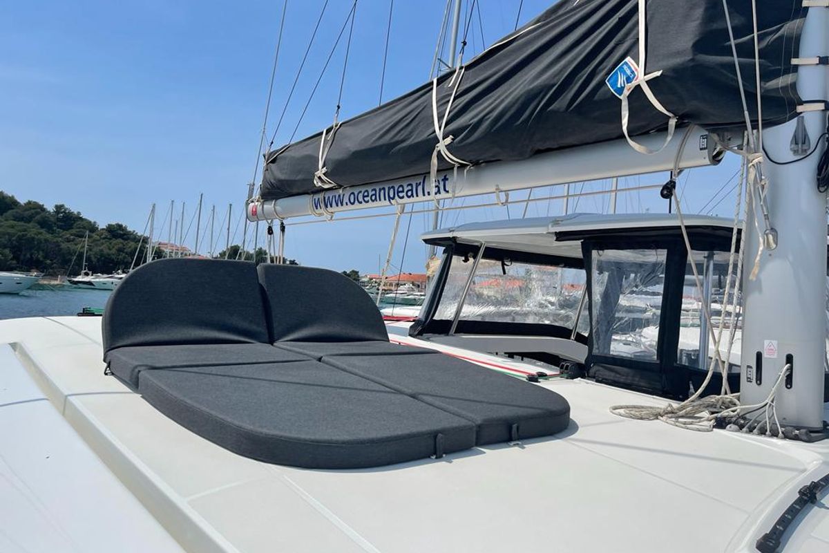 Ocean Pearl, a Lagoon 42 catamaran at Općina Rogoznica, Croatia